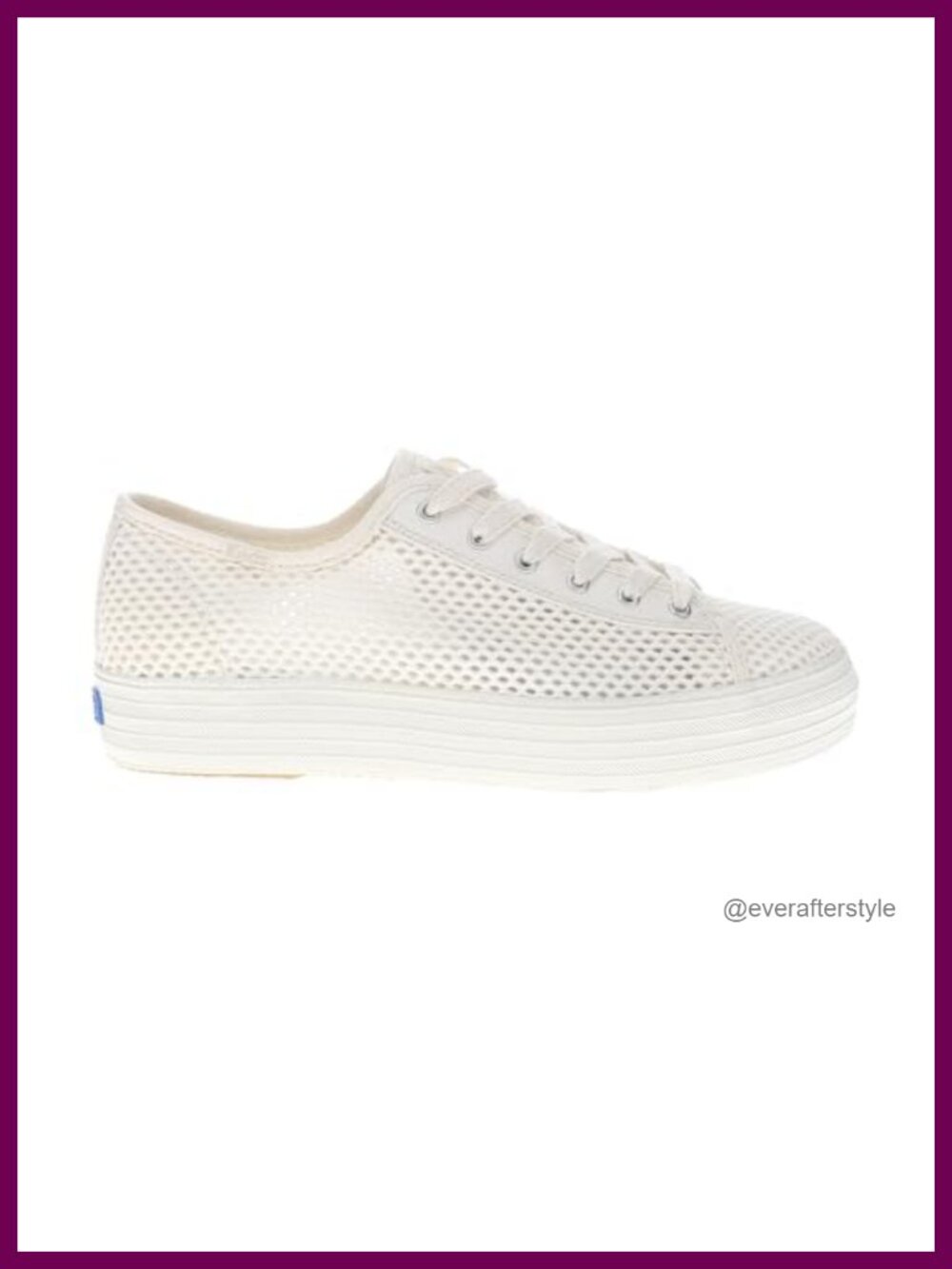 Keds Triple Kick Lace-Up Platform Fashion Sneakers with Cushioned Footbed